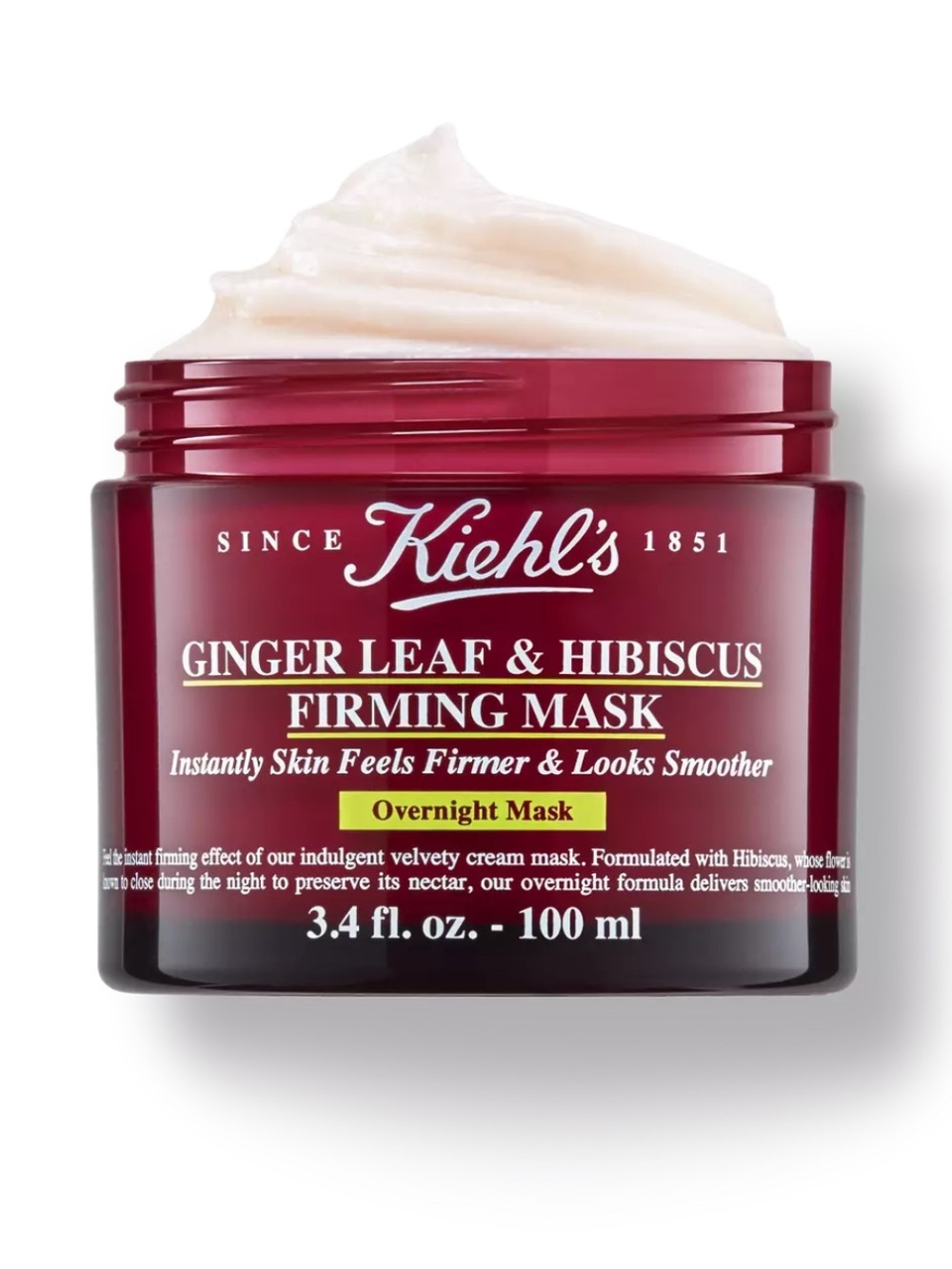 NIB Kiehl’s Ginger Leaf and Hibiscus Firming Mask